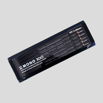 トンボ鉛筆
MONO100 6角軸（12本入）