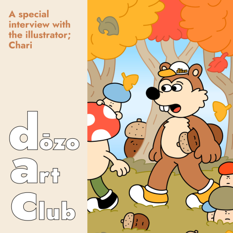 諸行無常をポップに描くイラストレーター・Chariがみつめる秋